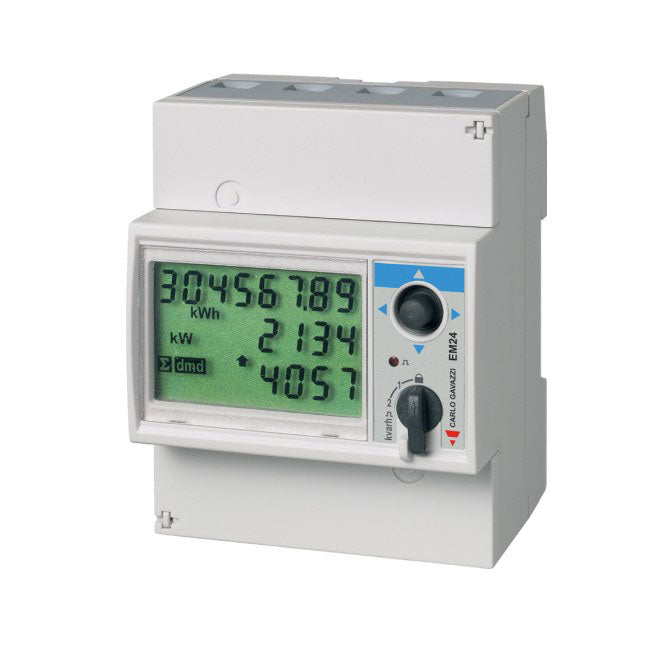 Electricity meter MID 3-phase 65A 400V wM-Bus ext ant