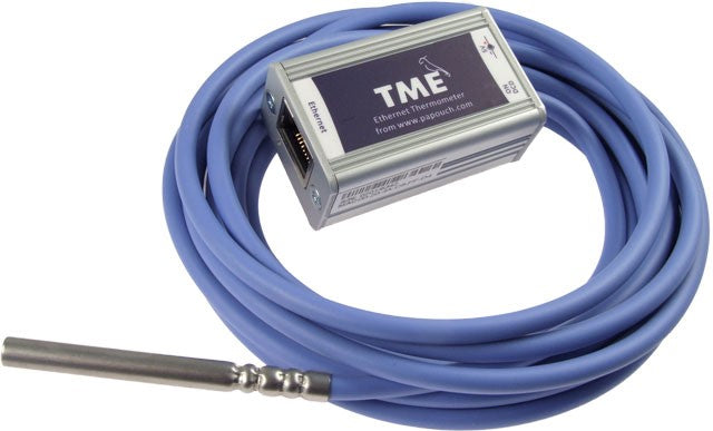 Ethernet-Thermometer, EU-Netzteil, 10m Kabel
