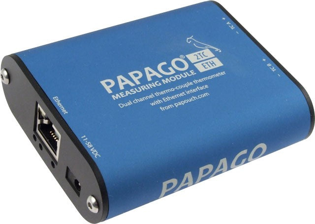 Papago K-Typ Temperaturmesser Ethernet