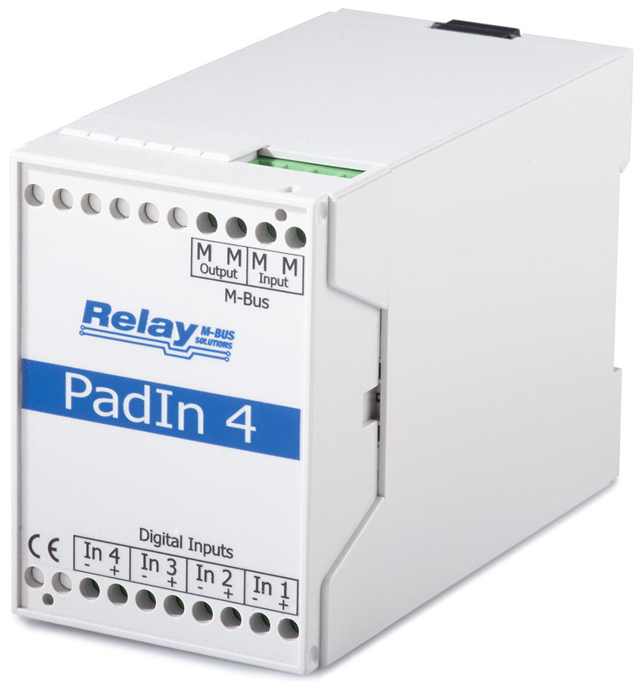 Status reader, 4 floating inputs, Padin 4