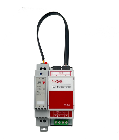 Power supply kit for Kamstrup OMNIpower & PiiGAB P1 Converter