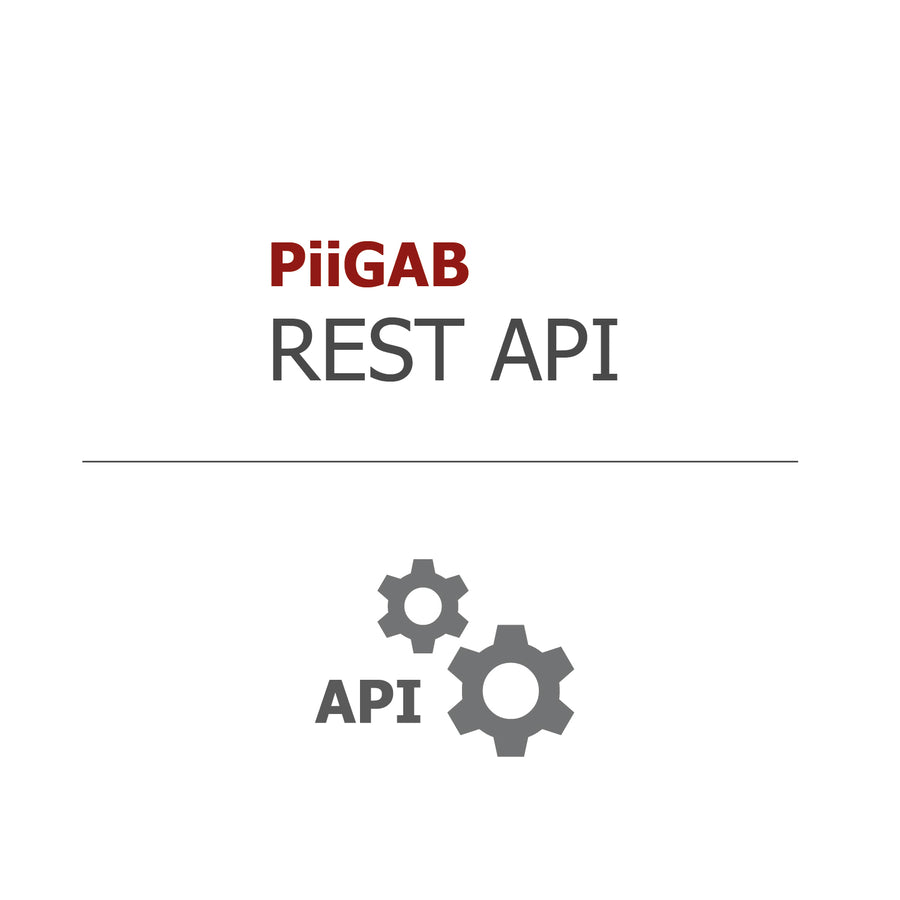 PiiGAB REST API Lizenz