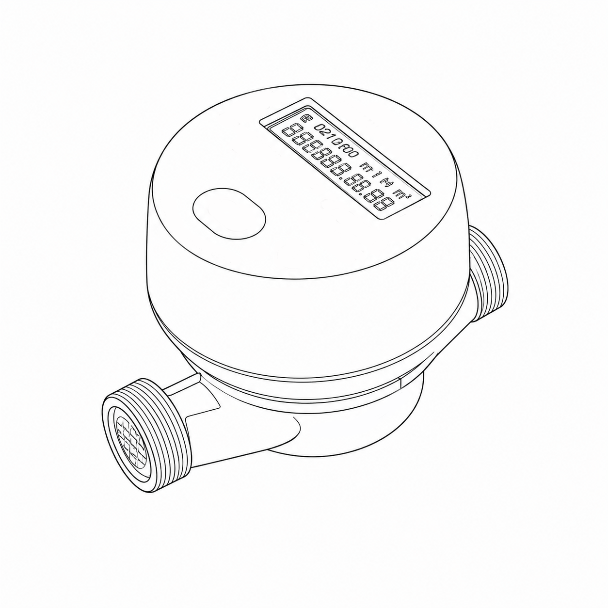 Wasserzähler - wM-Bus / LoRa - Andere Dimensionen