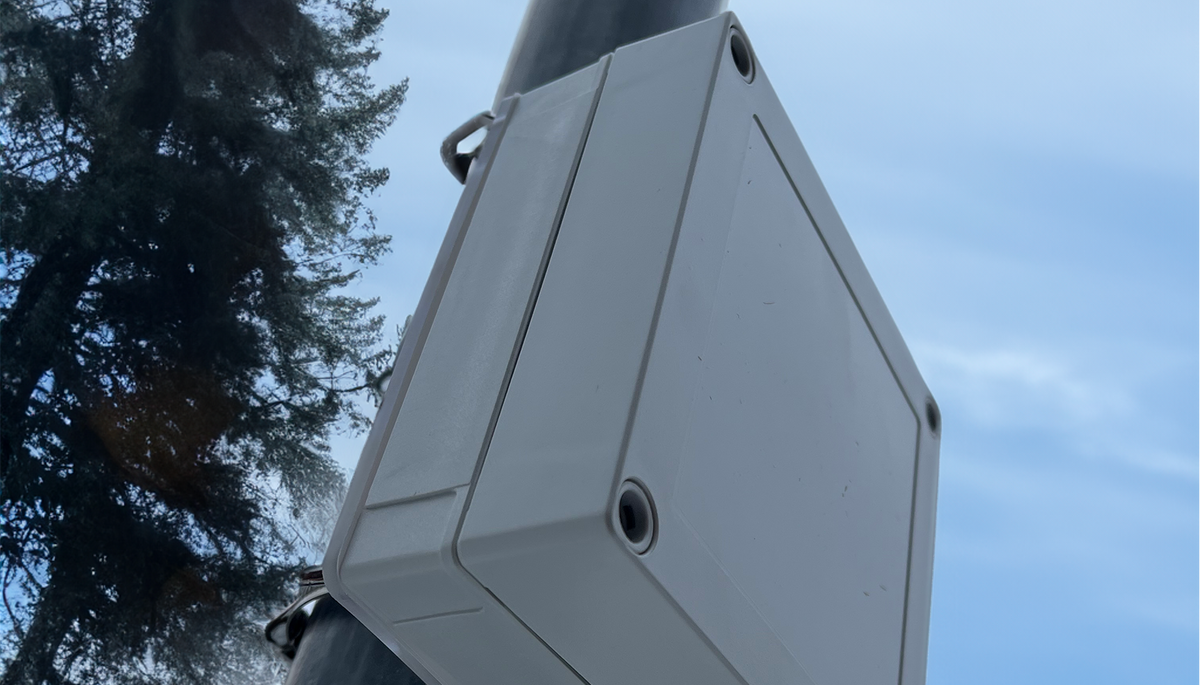 Repeater bei der Fernablesung von Wasserzählern in der Gemeinde Ystad